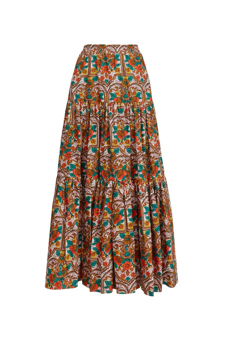 Big Skirt Corte White Rust, Alternate, color, Corte White Rust
