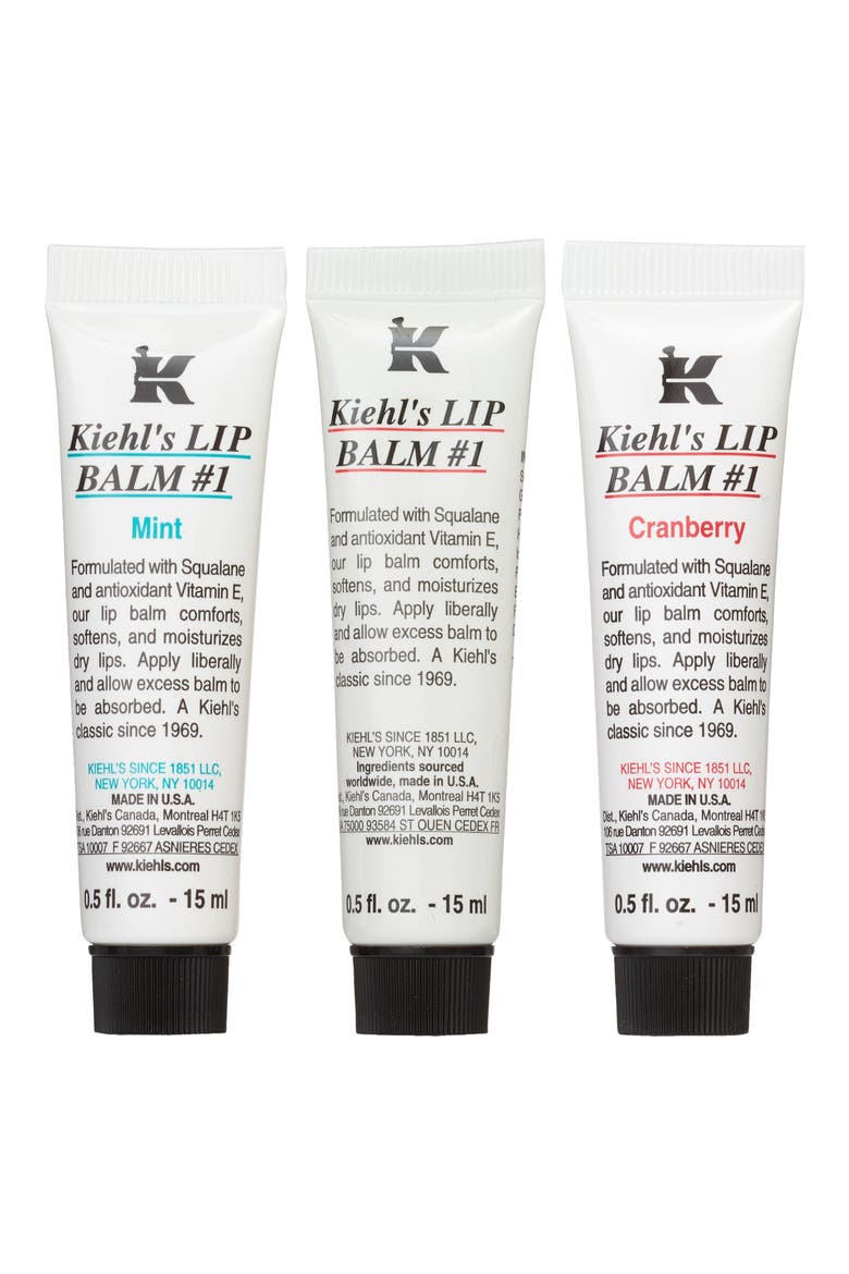 Kiss Me With Kiehl's Full Size Lip Balm #1 Set, Alternate, color, NO COLOR