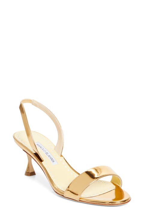 Cupisanpla Metallic Slingback Sandal (Women)
