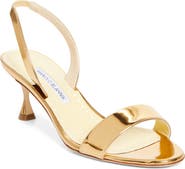Manolo Blahnik Cupisanpla Metallic Slingback Sandal