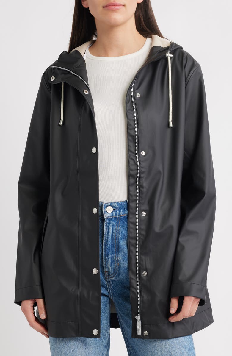 Ilse Jacobsen Hooded Waterproof Rain Jacket, Alternate, color, 