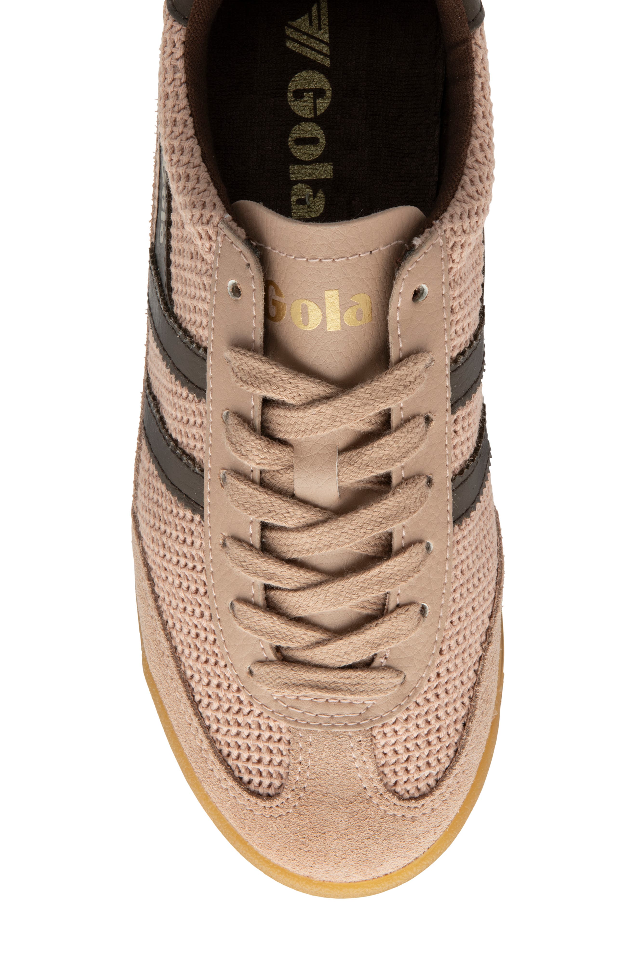 Gola Tornado Zephyr Sneaker, Alternate, color, Cameo/ Dark Brown