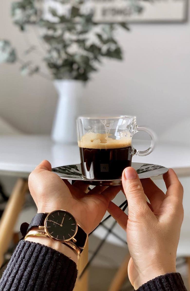 Daniel Wellington Classic Petite NATO Strap Watch, 32mm, Alternate, color,