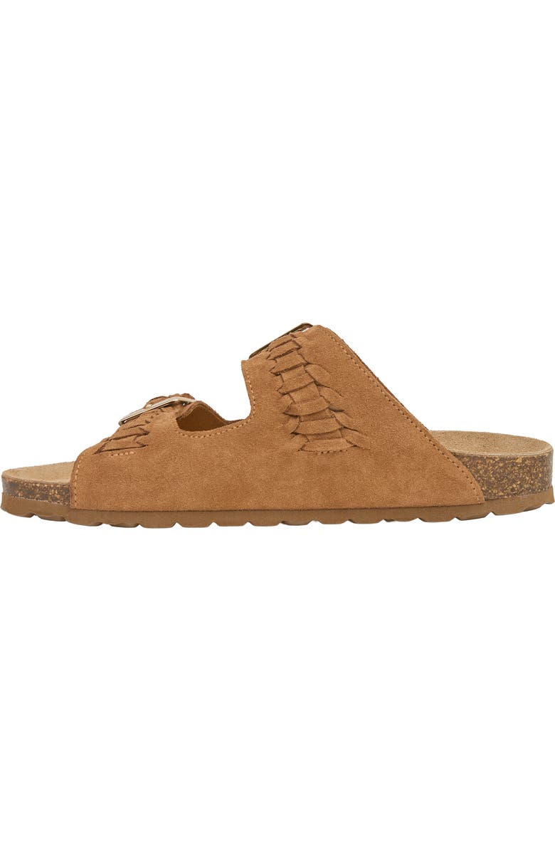 Celtic & Co. Plait Detail Slide, Alternate, color, Tan