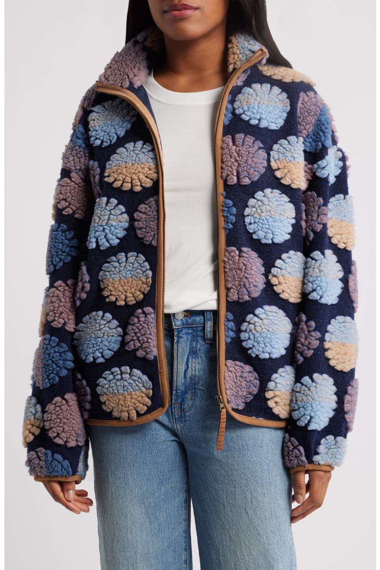 Marlene Sun Graphic Jacket, Main, color, MARINER MULTI