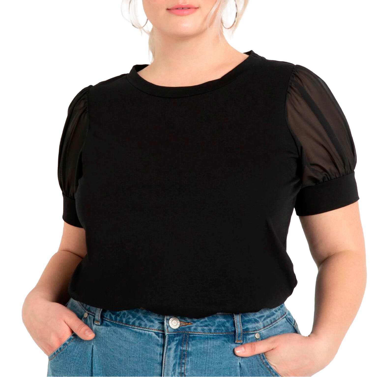 Combo Sleeve Tee
