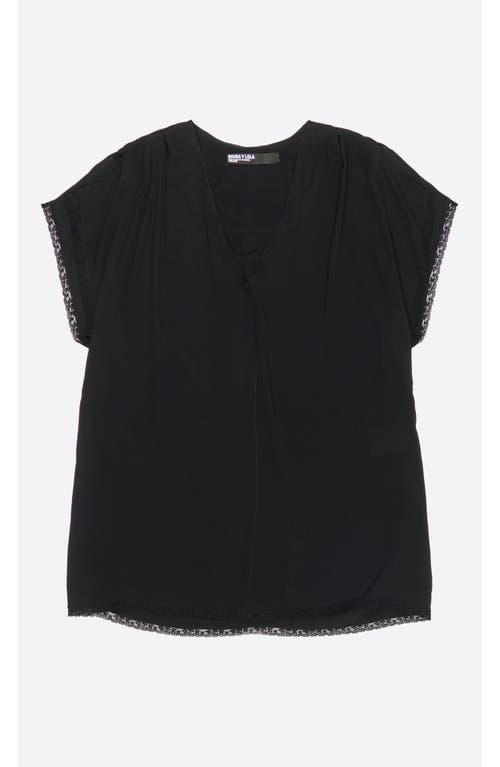 Bimba Y Lola V-neck Top In Black