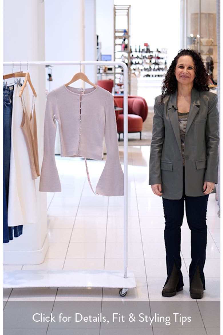 Aster Flared Cuff Cardigan video
