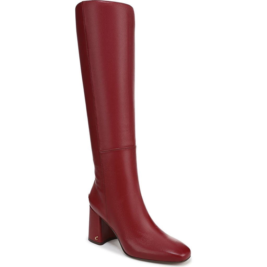 Circus Ny By Sam Edelman Billie Knee High Boot In Burgundy