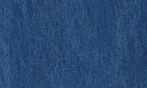 Blanknyc Franklin Star Studded Rib Cage High Waist Wide Leg Jeans In Blue