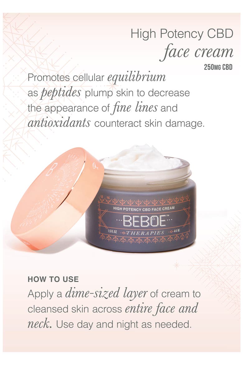 High Potency CBD Face Cream, Alternate, color, NO COLOR