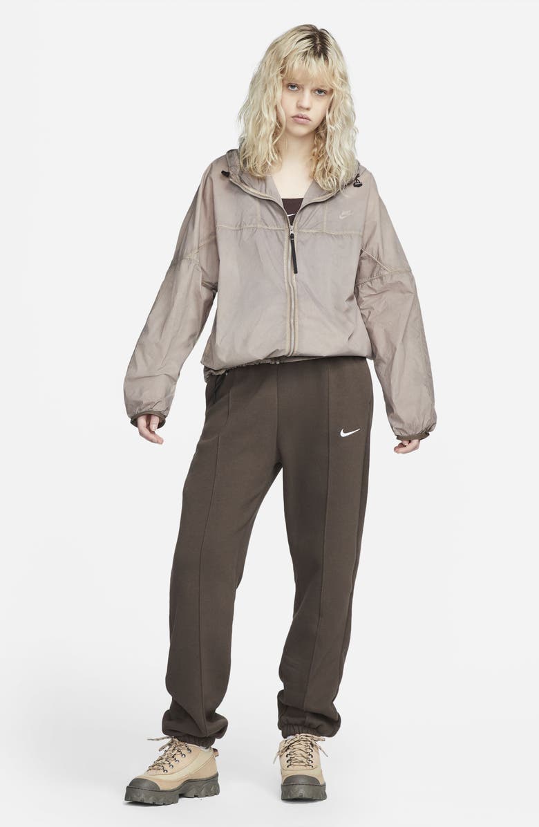 Nike Sportswear Repel Tech Packable Oversize Hooded Nylon Jacket, Alternate, color, 