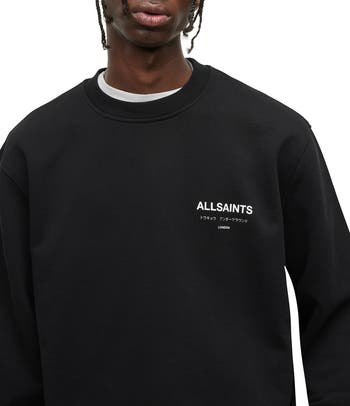 Underground Logo Organic Cotton Graphic Sweatshirt