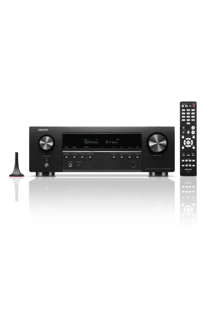 AVR-S770H 7.2 Channel 8K Home Theater Receiver with Dolby Atmos & HEOS Built-In, Main, color, Black