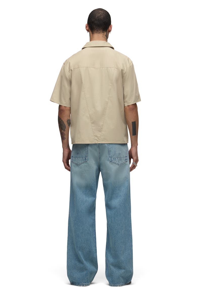 Rex Short Sleeve Button-Up Shirt, Alternate, color, DIEGO