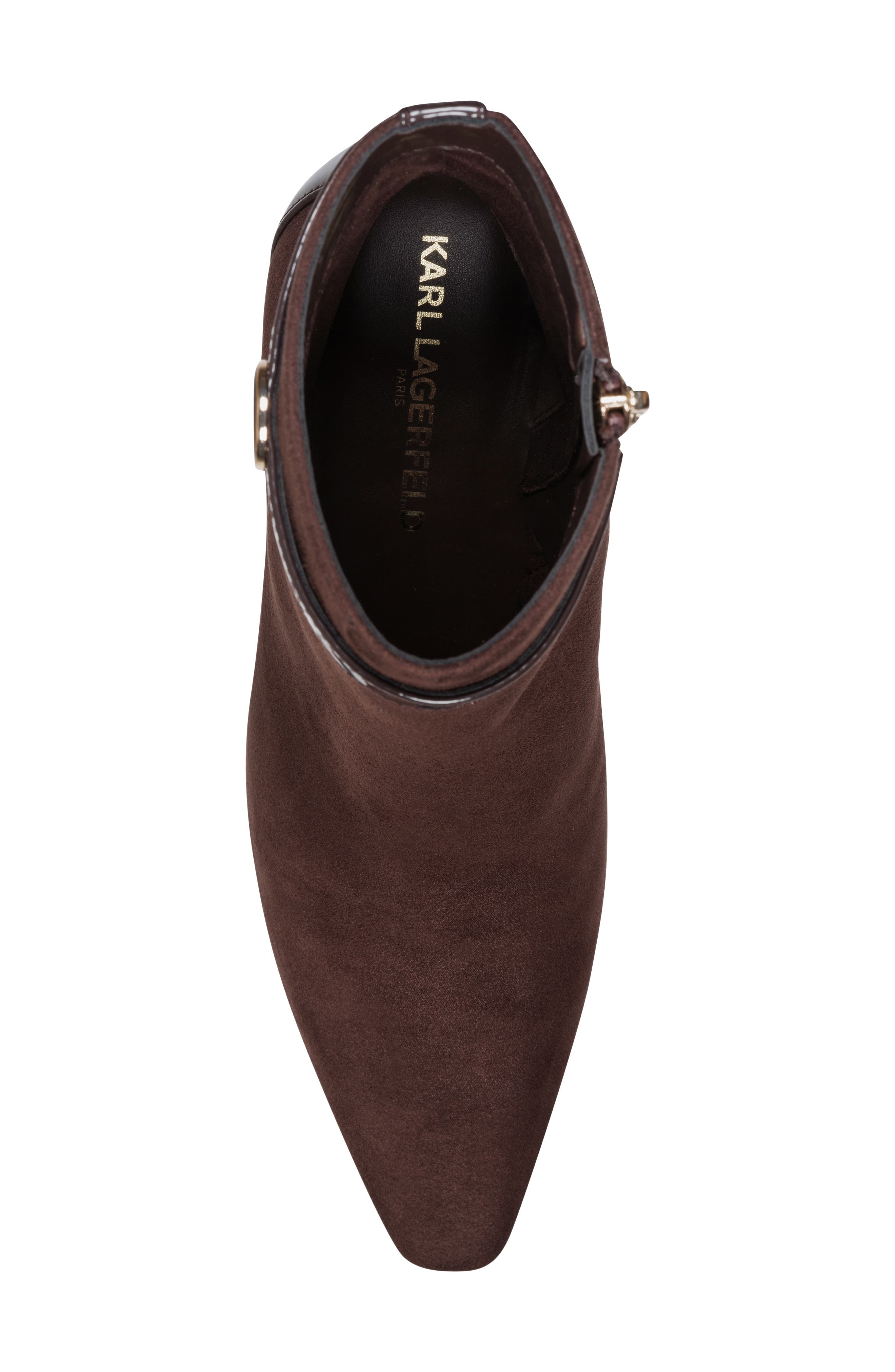 Shadow Pointed Toe Bootie, Alternate, color, CANYON BROWN