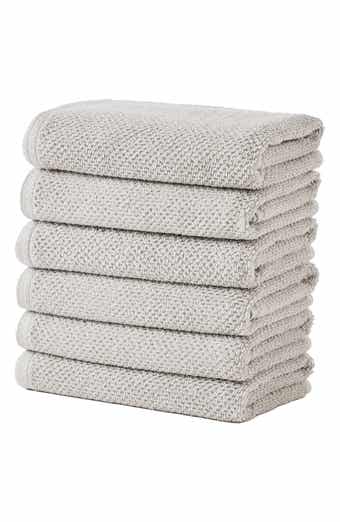 Woven & Weft Popcorn Texture 6-Piece Towel Set