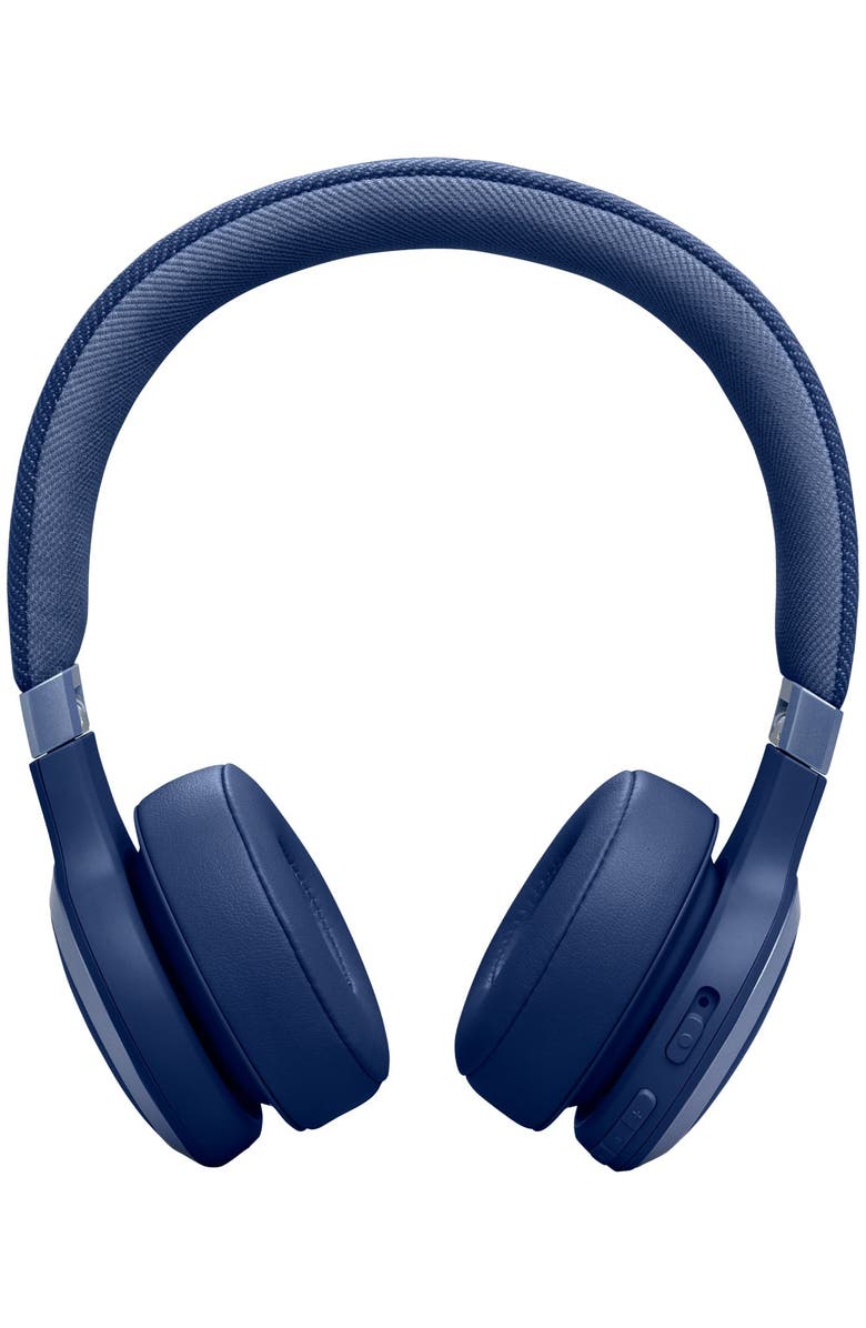 JBL Live 670NC Wireless On-Ear Headphones with True Adaptive Noise Cancelling, Alternate, color, Blue