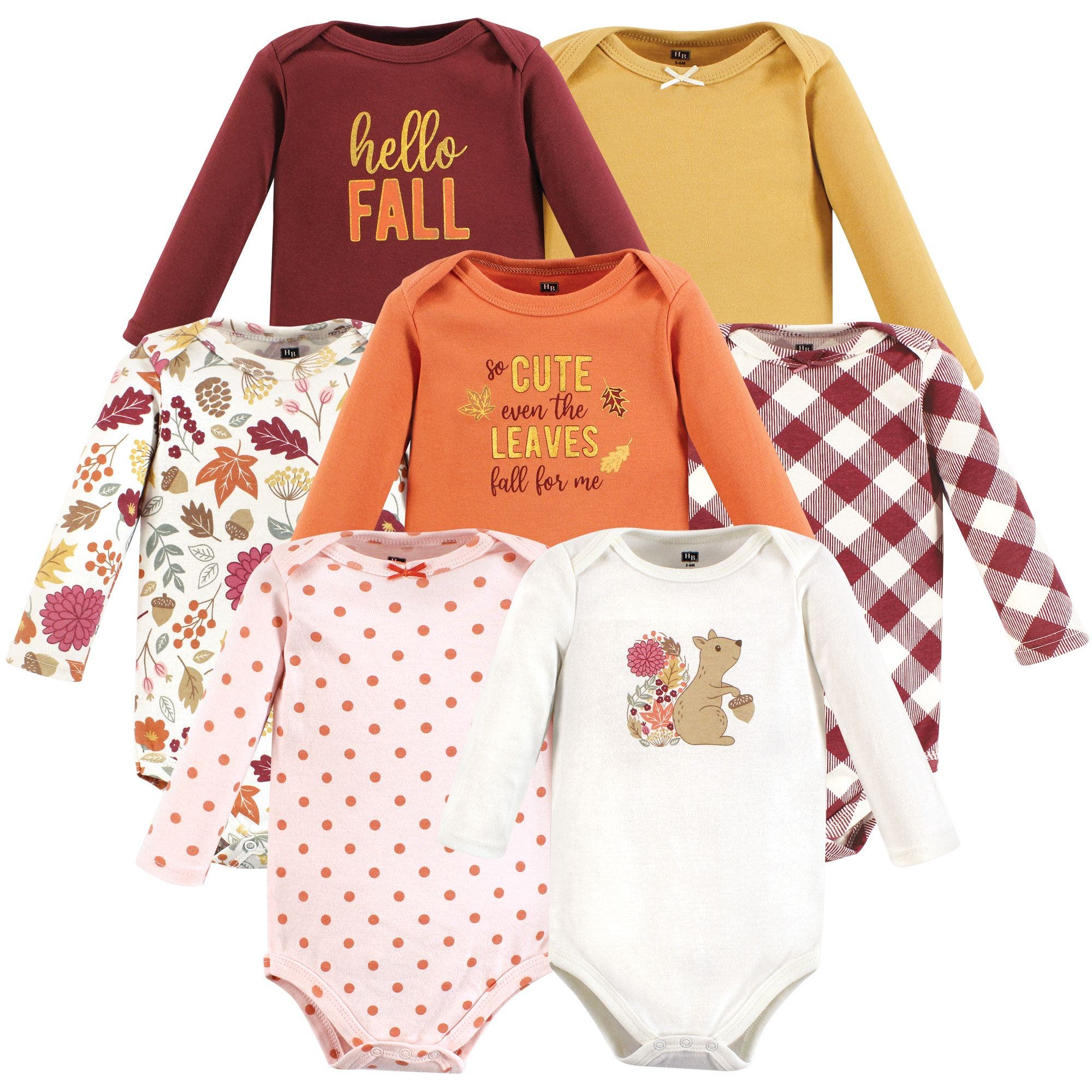 Fall Squirrel 7-Pack