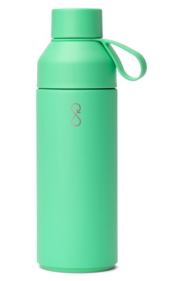 Ocean Bottle Coral Collection Original 17-Ounce Bottle & Lid Set, Main, color, Plankton Green