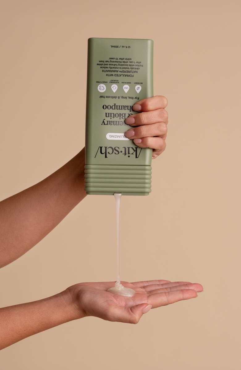 Kitsch Rosemary & Biotin Volumizing Shampoo, Alternate, color, 