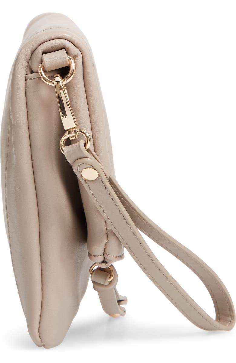 Sole Society Marlena Faux Leather Clutch.Crossbody Bag, Alternate, color,