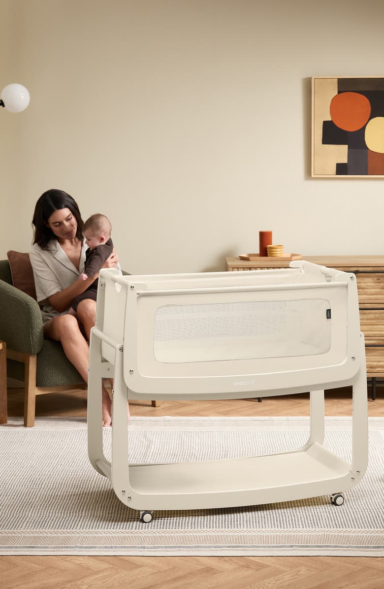 Snüz Pod5 Bedside Bassinet, Alternate, color, Cashmere