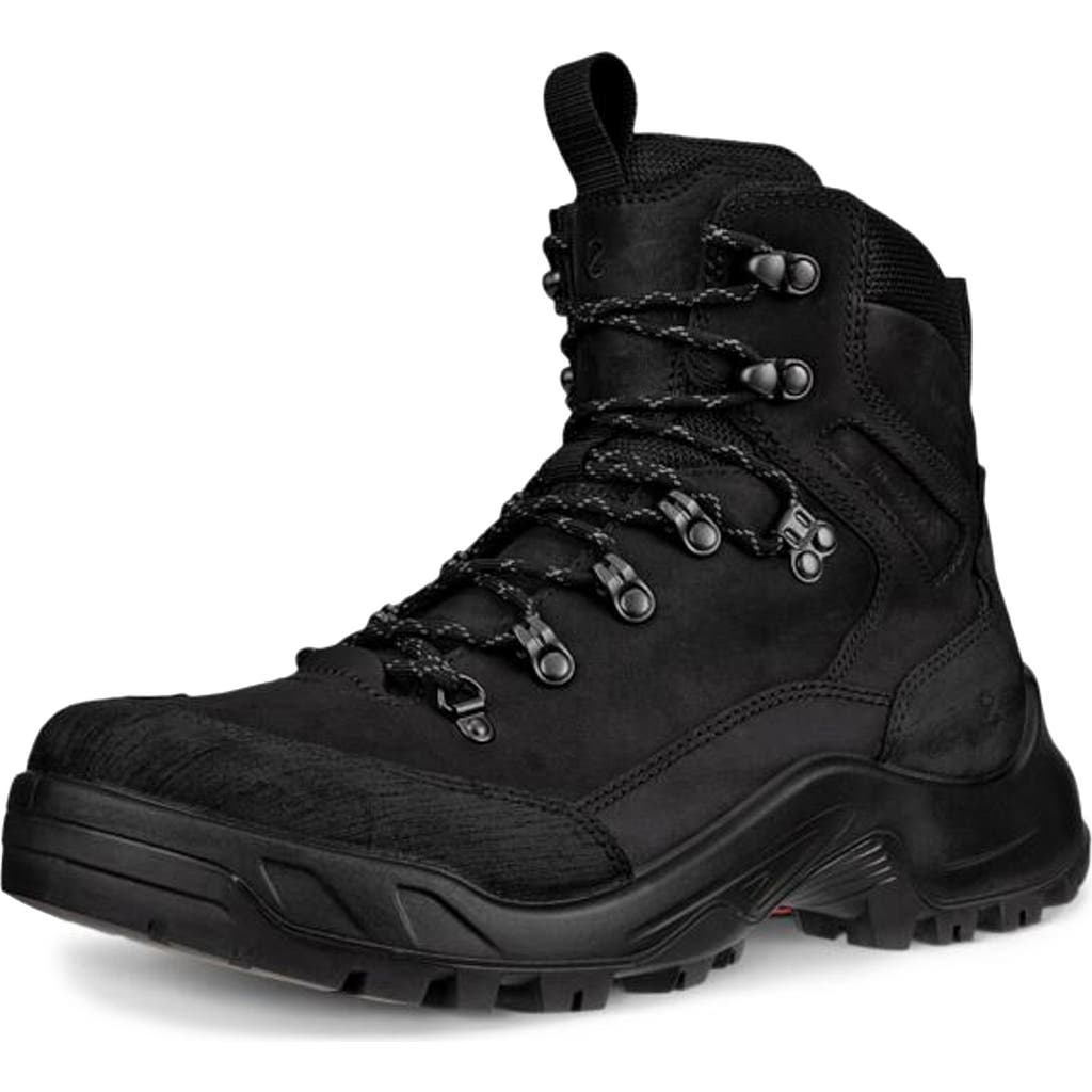Ecco Offroad Waterproof Hiking Boot In Animal Print