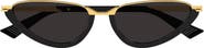 Bottega Veneta 56mm Cat Eye Sunglasses