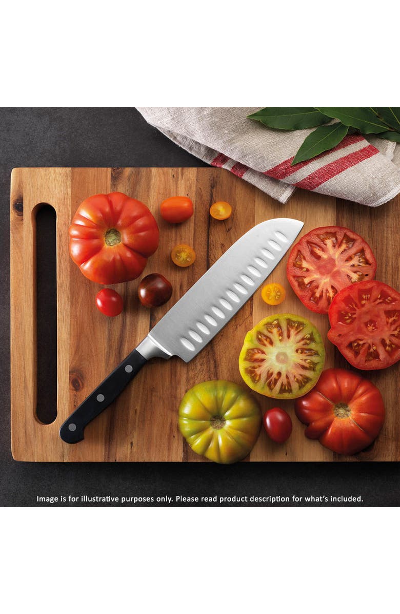 Cuisine::pro<sup>®</sup> WOLFGANG STARKE 5.5" Santoku, Alternate, color, Black