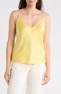 Renee C V-Neck Satin Camisole