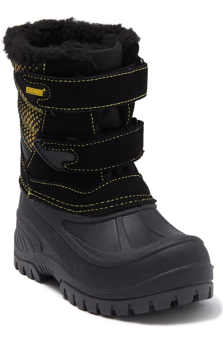Khombu Snowbank Faux Fur Lined Boot, Main, color,