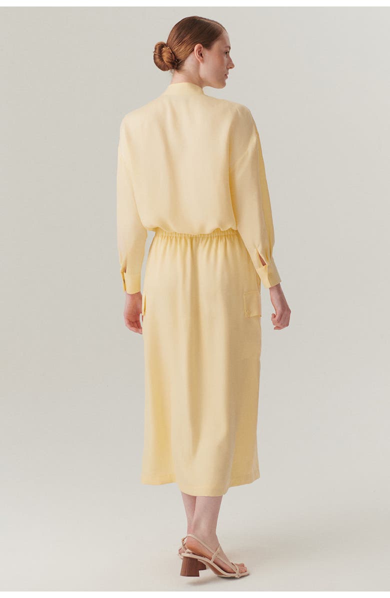 Exquise Saylor Midi Skirt, Alternate, color, Yellow