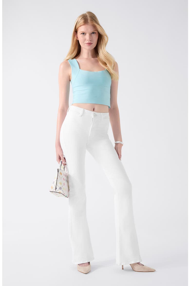 Karmen Mirage Sleeveless Crop Top, Alternate, color, NAVY