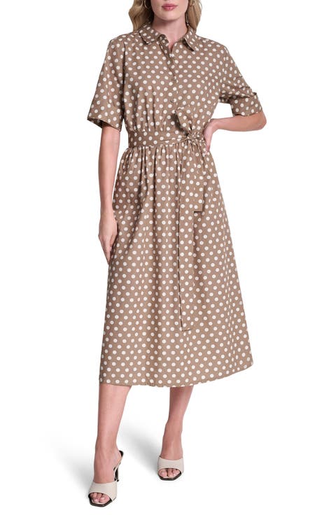 Tie Waist Shirtdress