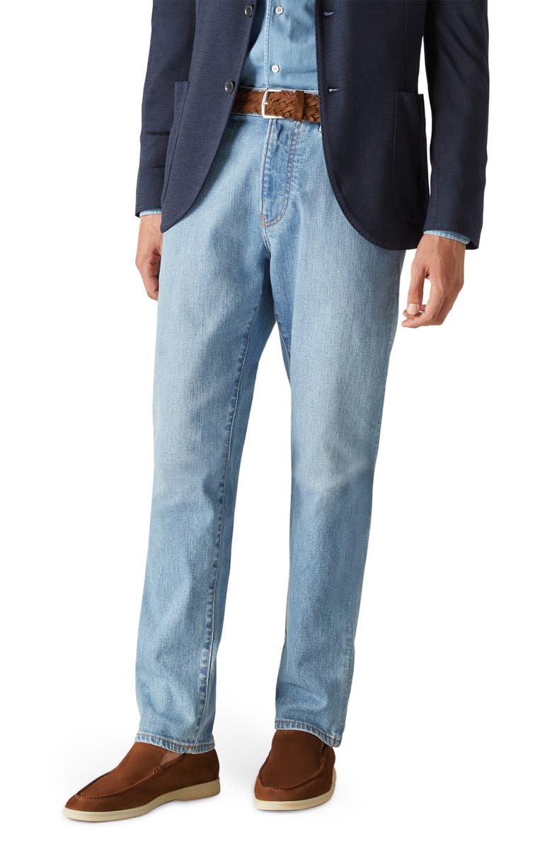 Loro Piana Quarona Denim Jeans, Main, color, 