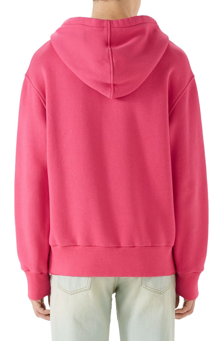 Gucci Logo Patch Pullover Hoodie, Alternate, color, 