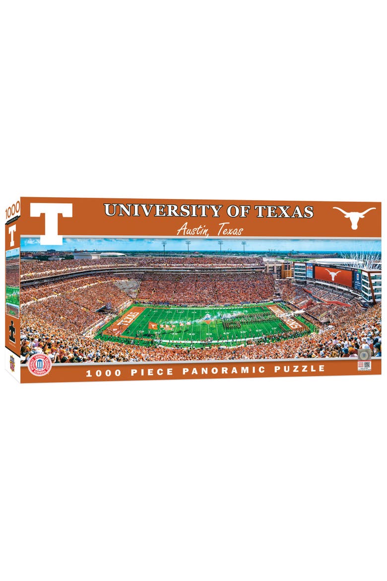 Texas Longhorns 1000pc Panoramic Puzzle, Main, color, Multicolor
