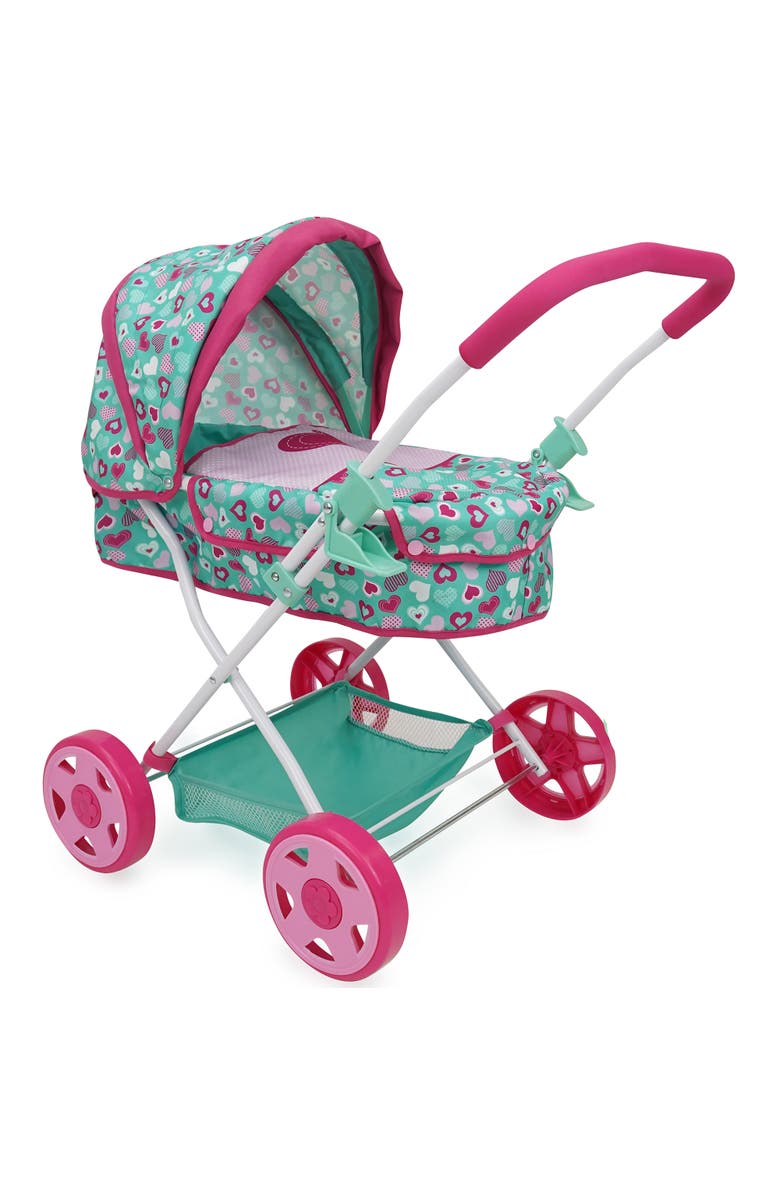509 Crew Daisy Doll Heart Pram, Main, color, Multicolored