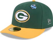New Era Men's New Era Green/Gold Green Bay Packers 2026 NFL Draft Pre-Curved 59FIFTY Fitted Hat
