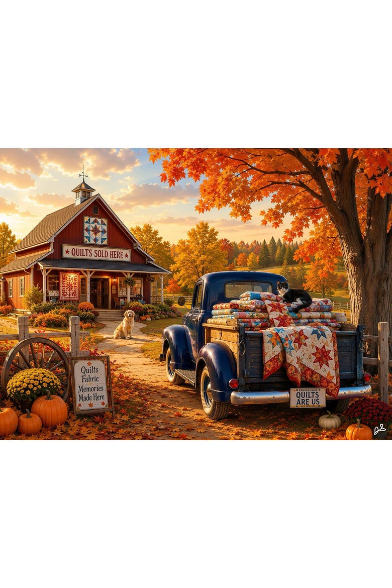 Quilts Sold Here 1000, Alternate, color, Multicolor