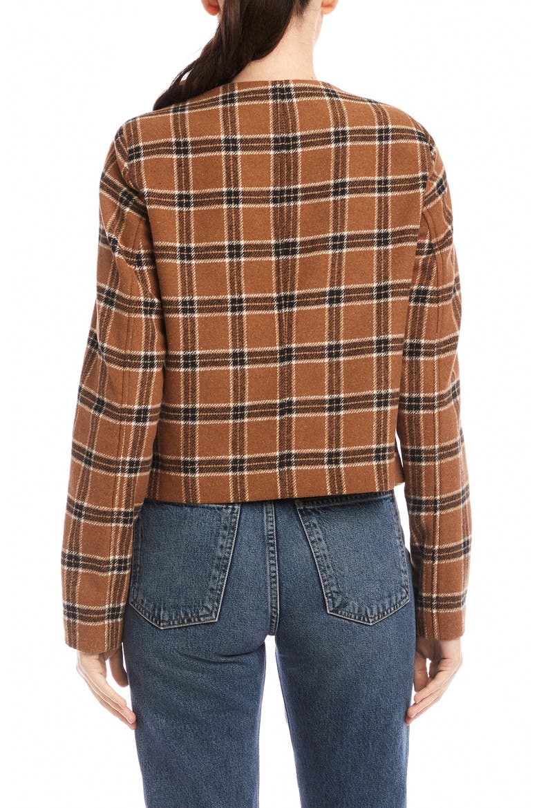 Jackie Plaid Jacket, Alternate, color, PLAID