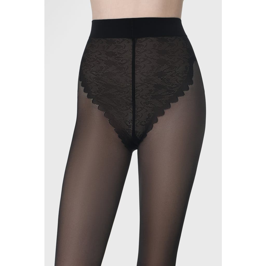 Skytights Cabincomfort Compression Tights In Black Tights