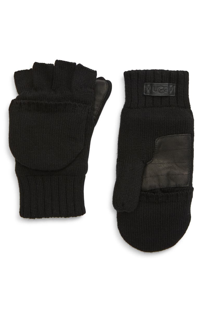 UGG<sup>®</sup> Knit Flip Mittens, Main, color, 