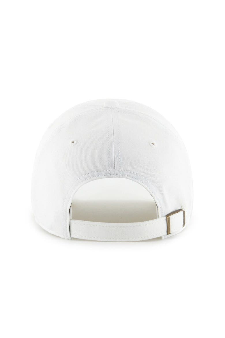 Women's '47 White Washington Commanders Miata Clean Up Adjustable Hat, Alternate, color, White