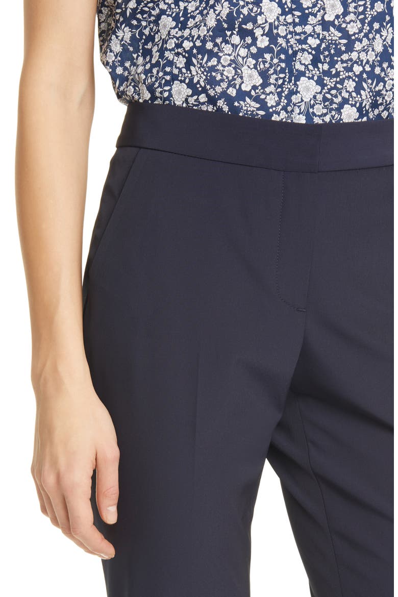 Reva Cuffed Crop Pants, Alternate, color, MOONLIGHT