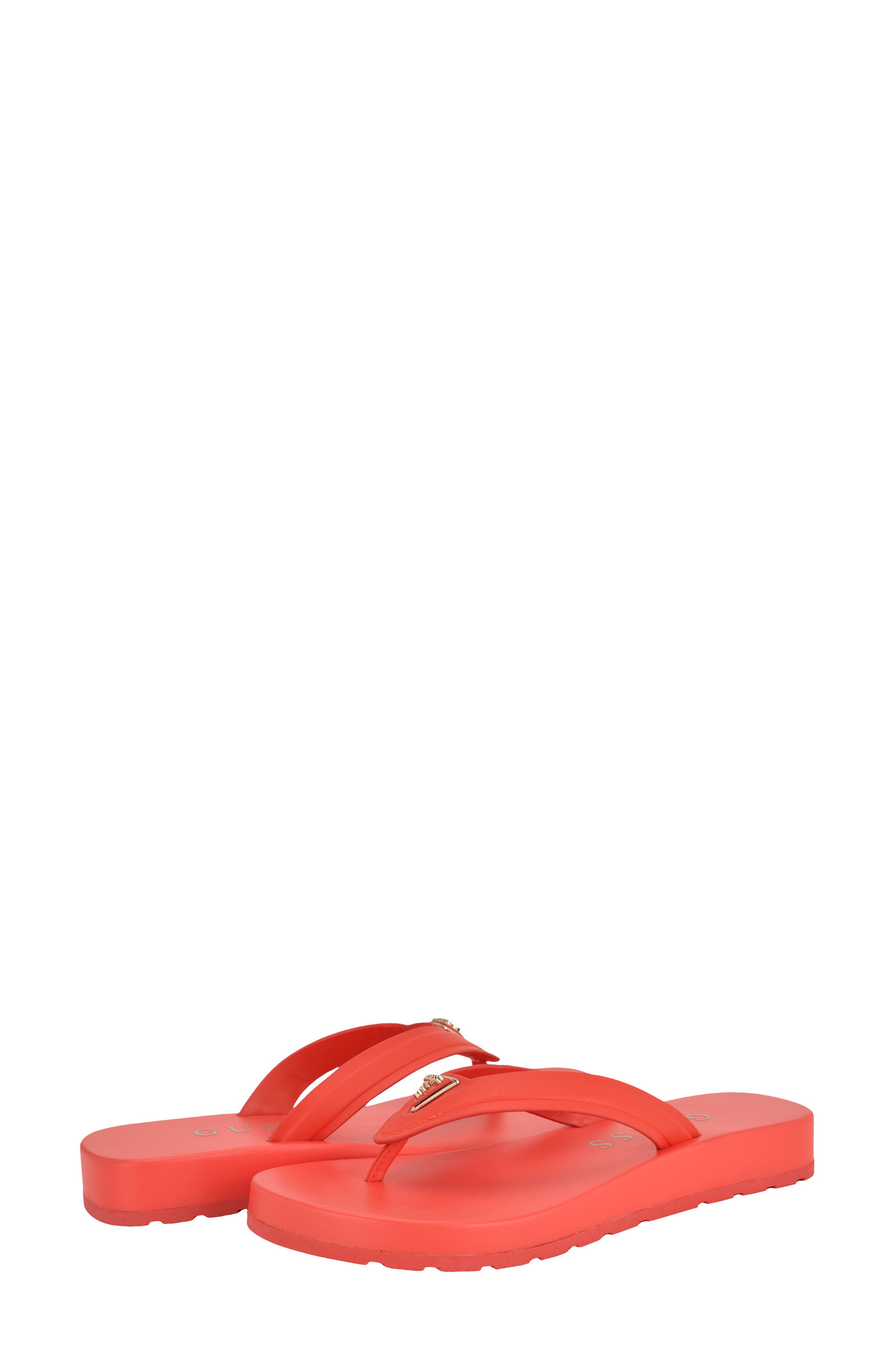 Candry Flip Flop, Alternate, color, DARK ORANGE