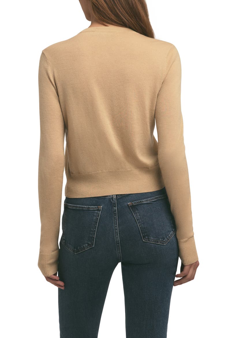 The Take a Bow Cardigan, Alternate, color, WARM SAND