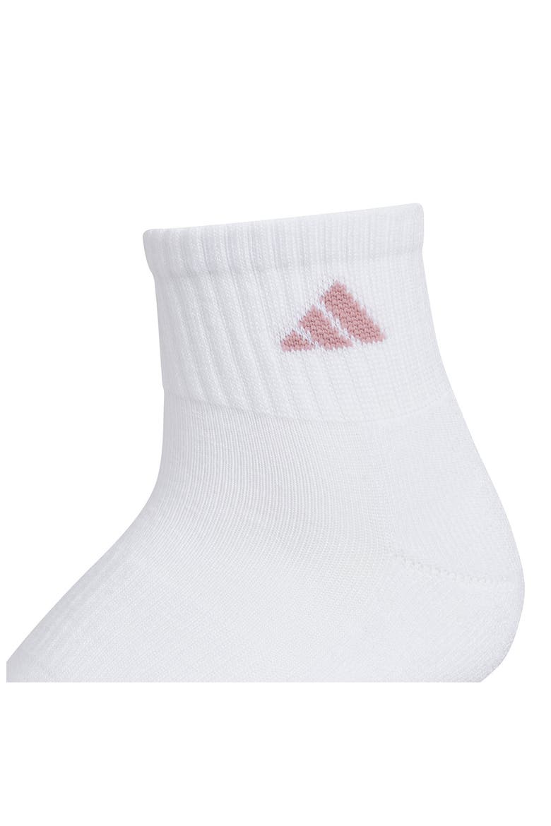 Climacool Athletic Cushioned Ankle Socks, Alternate, color, MAGIC MAUVE/ WHITE/ ONIX