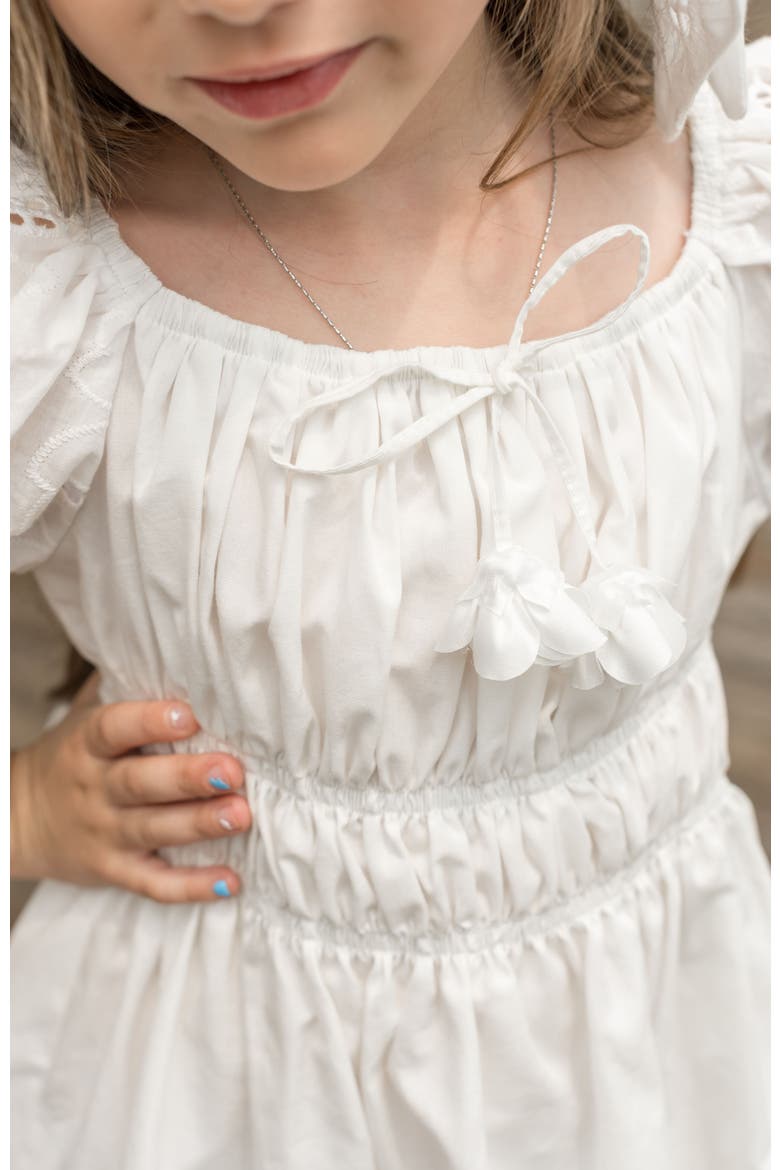 Blanca Cotton Dress, Alternate, color, White